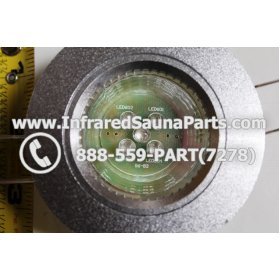 COMPLETE LIGHT ASSEMBLY 110V / 120V - COMPLETE LIGHT ASSEMBLY IN SILVER PLASTIC FINISH WITH LED BULB G6-B2 110V / 120V 5