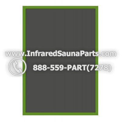 INFRARED SAUNA CARBON HEATERS - EMF True Wave Sauna Heater / Carbon - Ceramic Heating Panel - 110/120 - volt power source 1