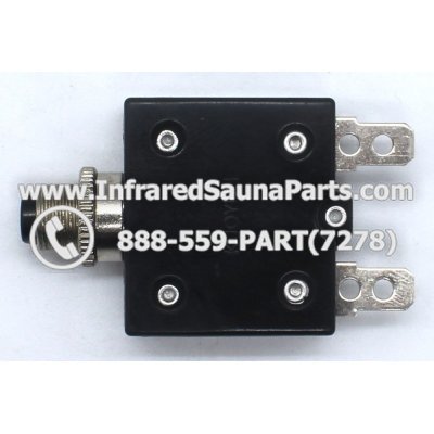 RELAYS / SOLID RELAYS - RELAYS / SOLID RELAY WITH RESET BUTTON 30AMP 1
